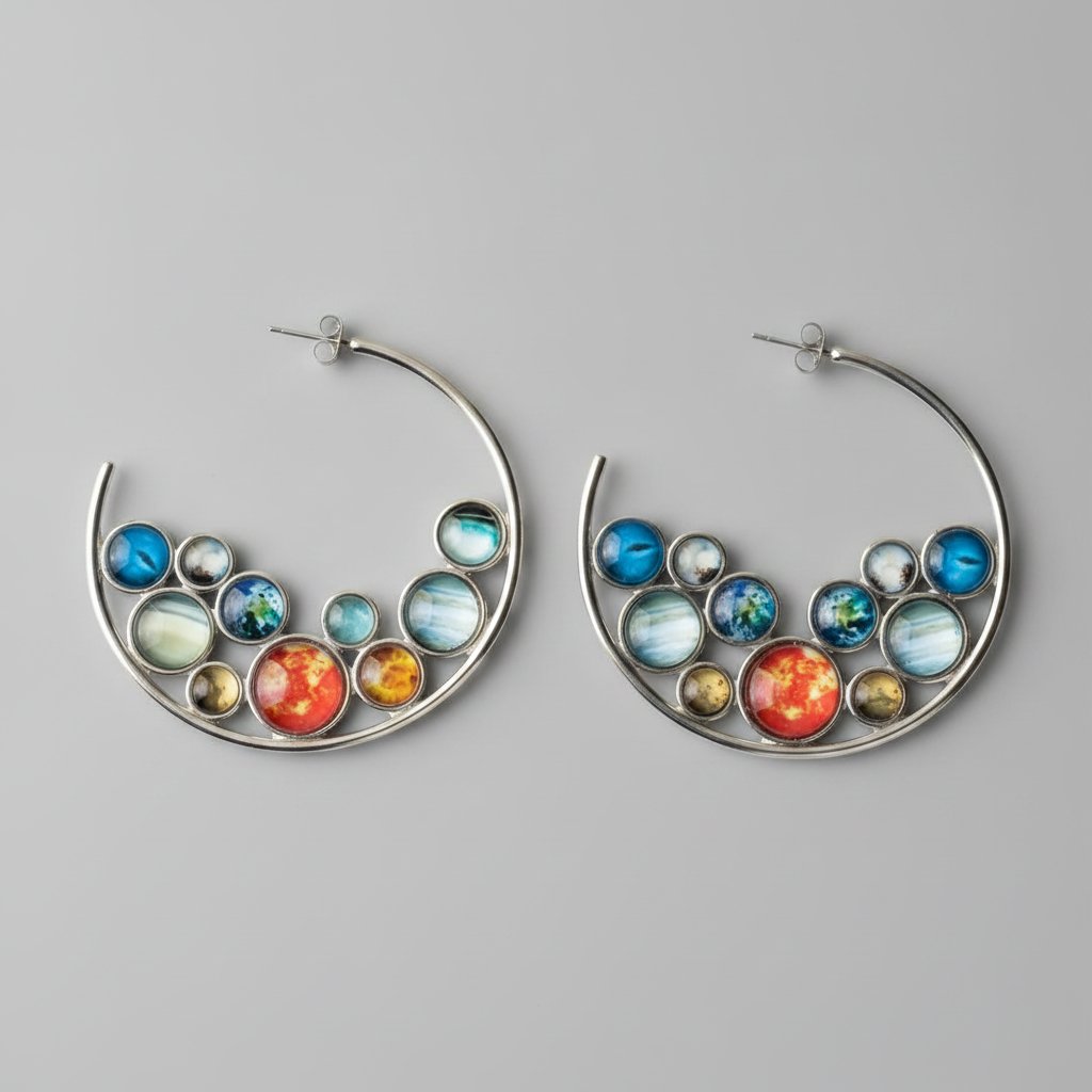 Fleur Vintage Earrings