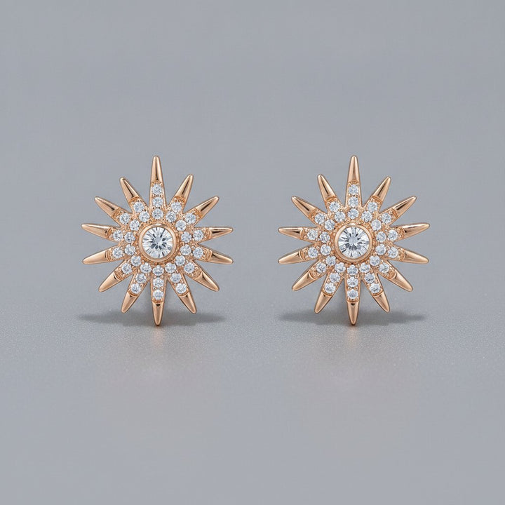 Fleur Gold Earrings
