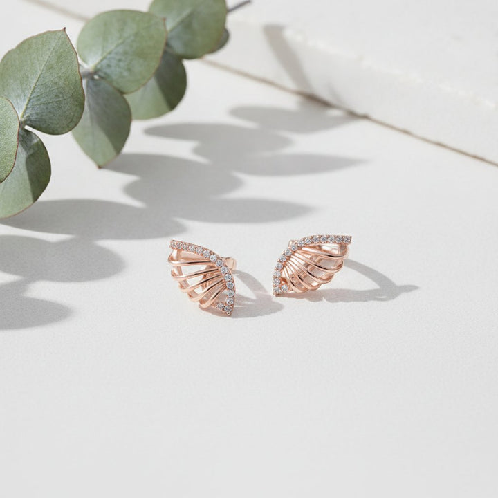 Fleur Gold Earrings