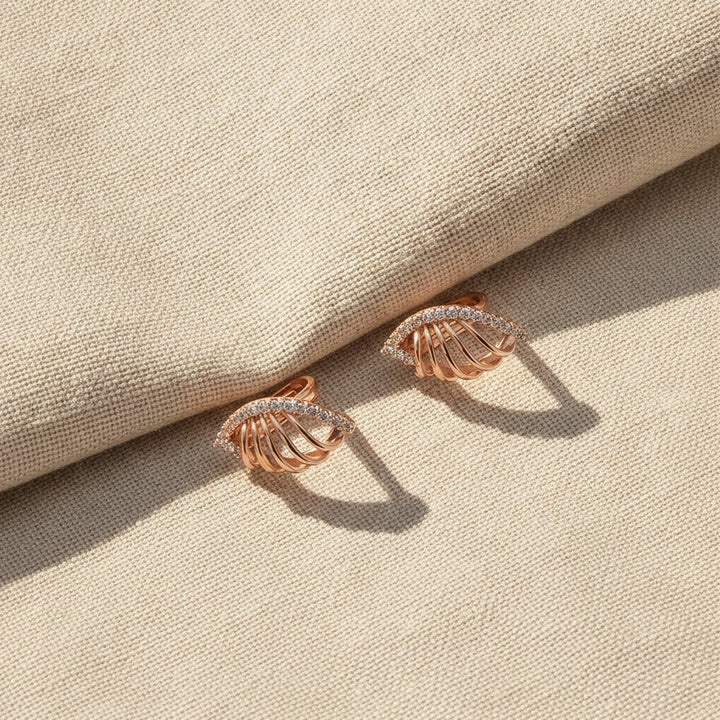 Fleur Gold Earrings
