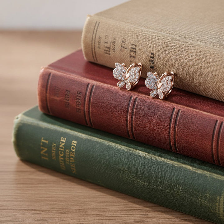 Fleur Gold Earrings