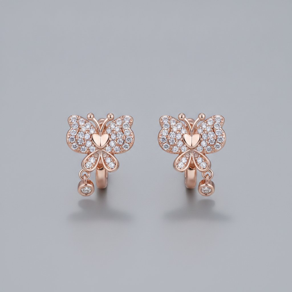 Fleur Gold Earrings