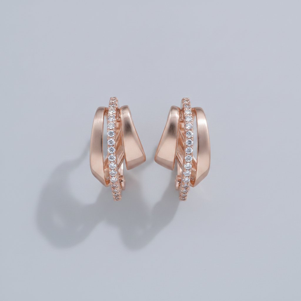 Fleur Gold Earrings