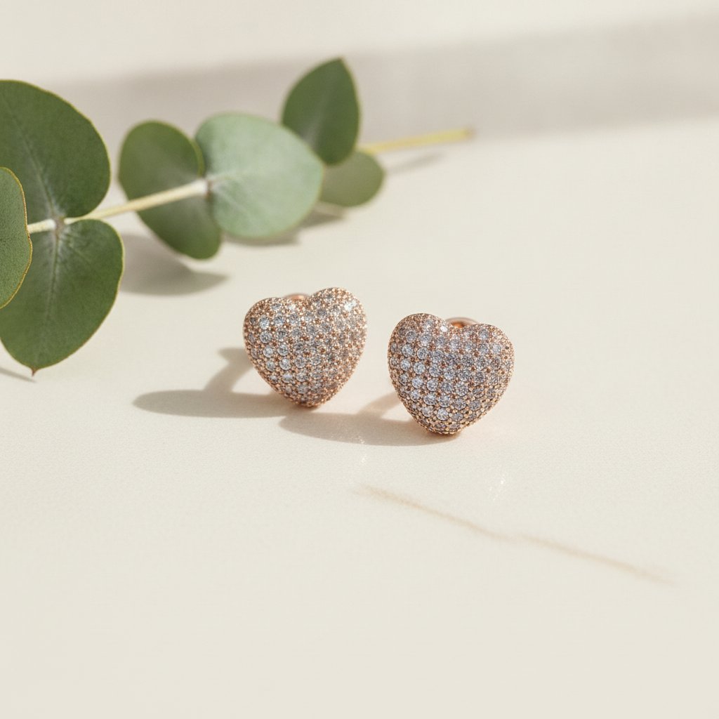 Fleur Gold Earrings