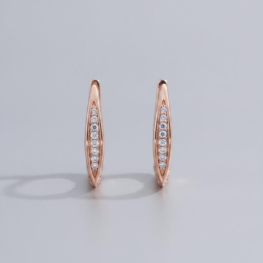 Fleur Gold Earrings