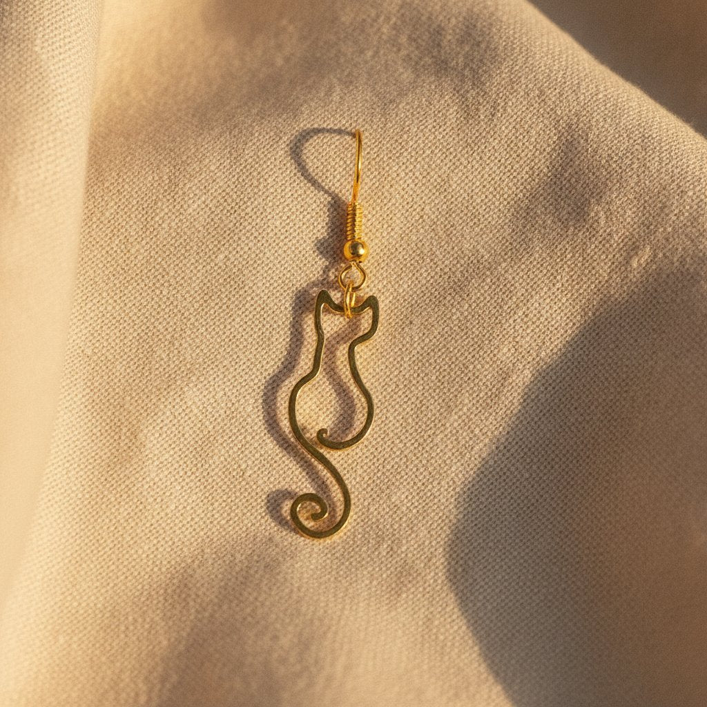 Fleur Gold Earrings