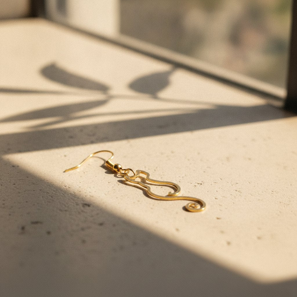Fleur Gold Earrings