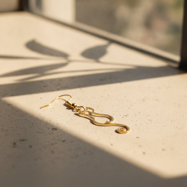 Fleur Gold Earrings
