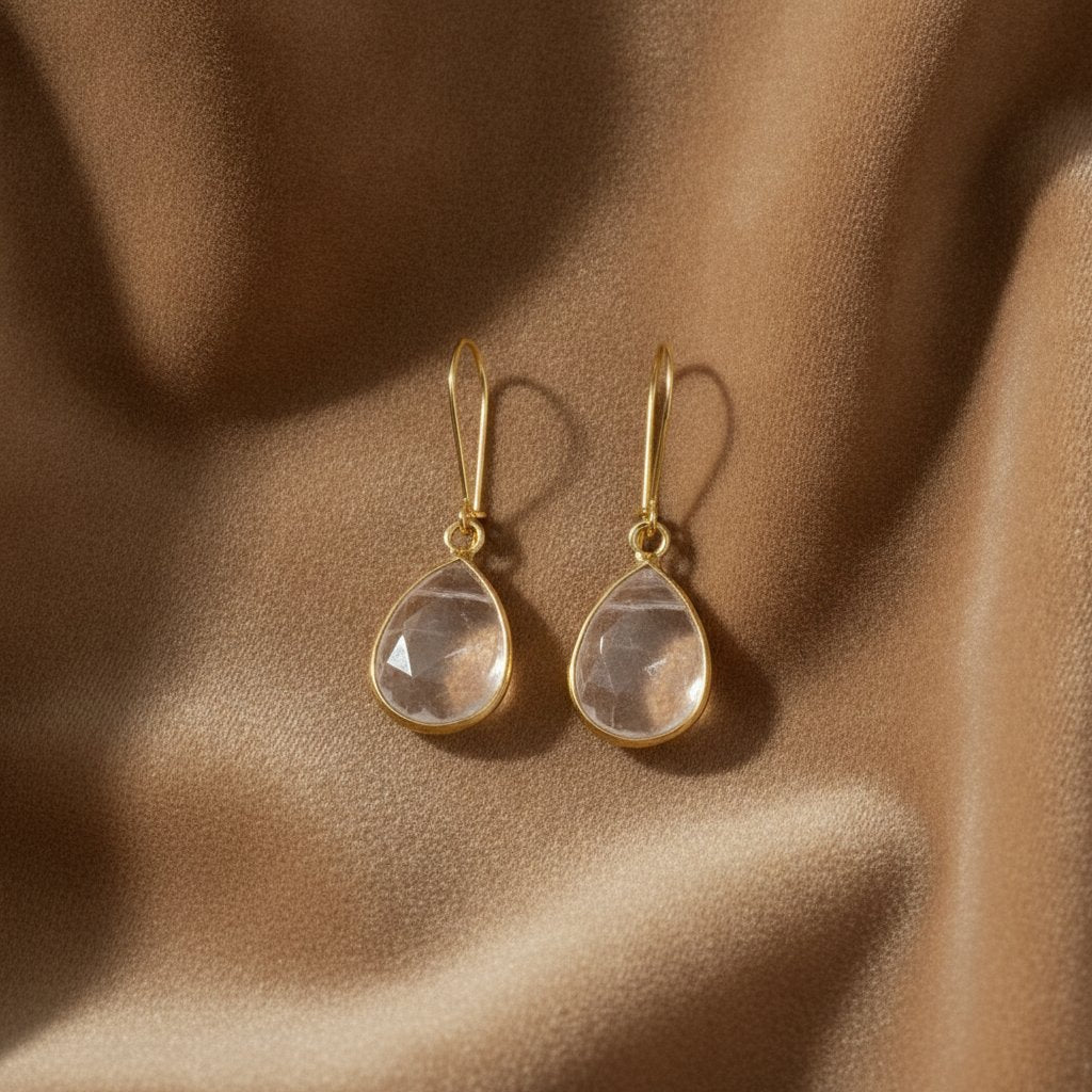 Fleur Crystal Earrings