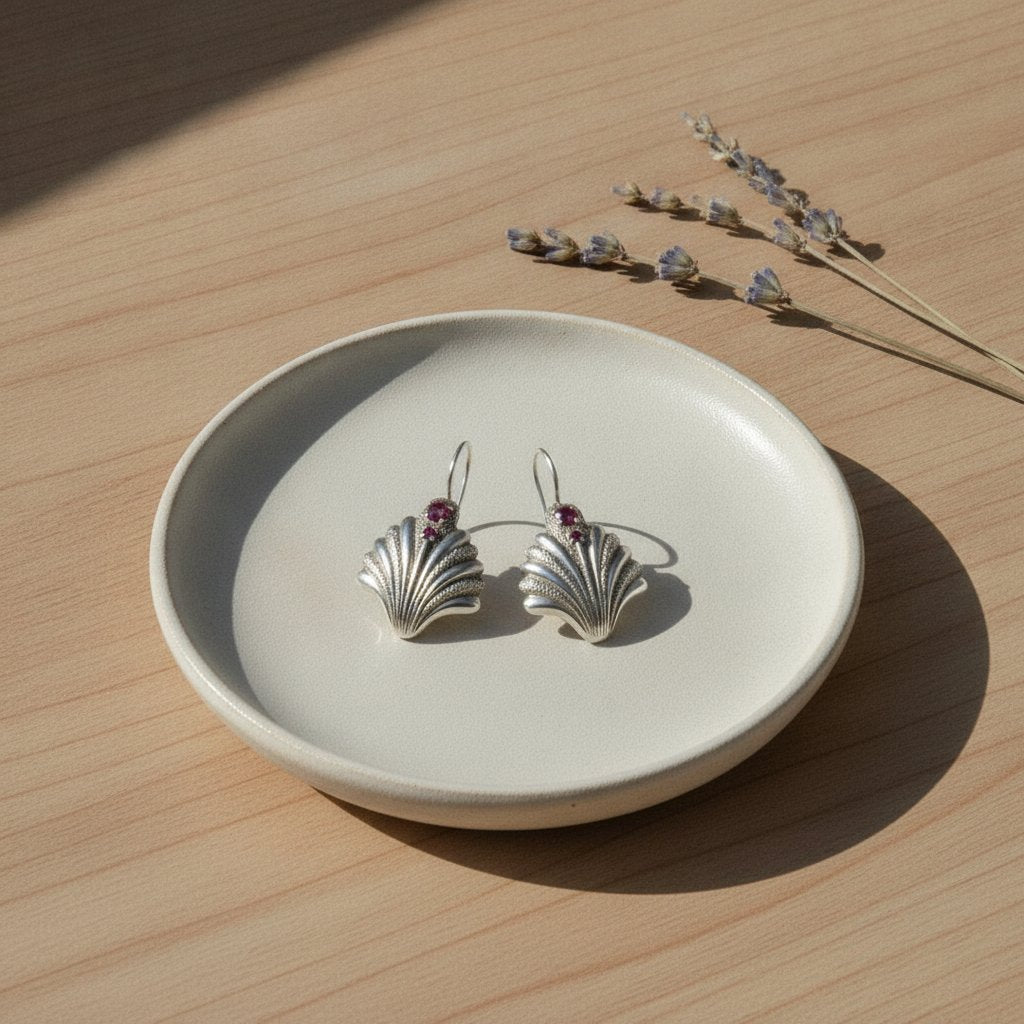 Fleur Crystal Earrings