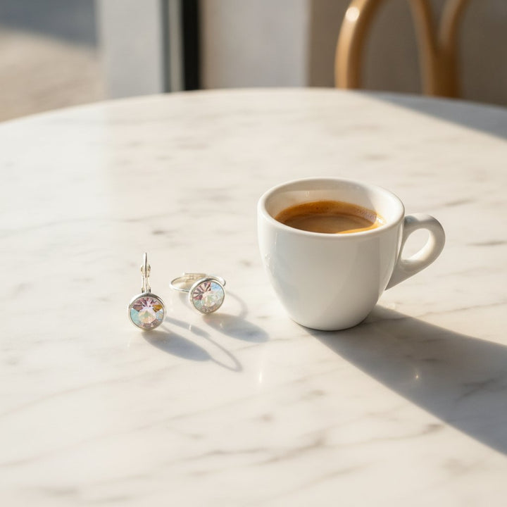 Fleur Zirconia Earrings