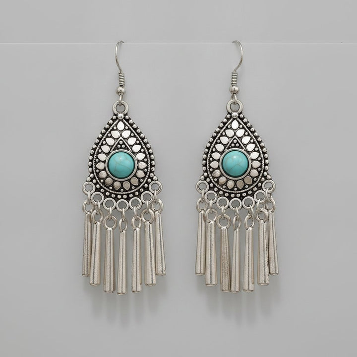 Fleur Turquoise Earrings