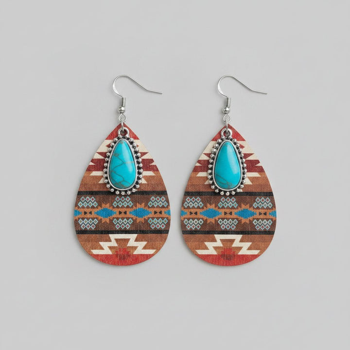 Fleur Turquoise Earrings