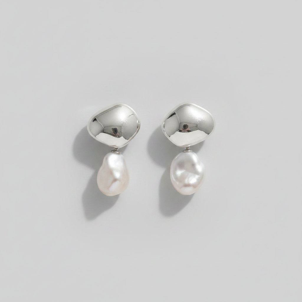 Fleur Pearl Earrings