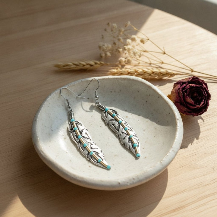 Fleur Turquoise Earrings