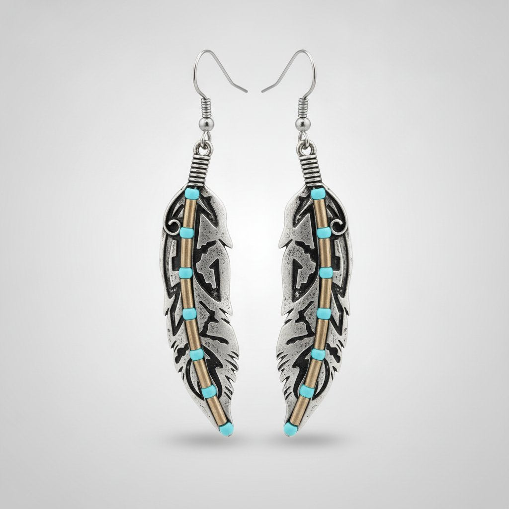 Fleur Turquoise Earrings
