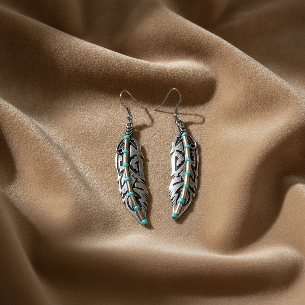 Fleur Turquoise Earrings