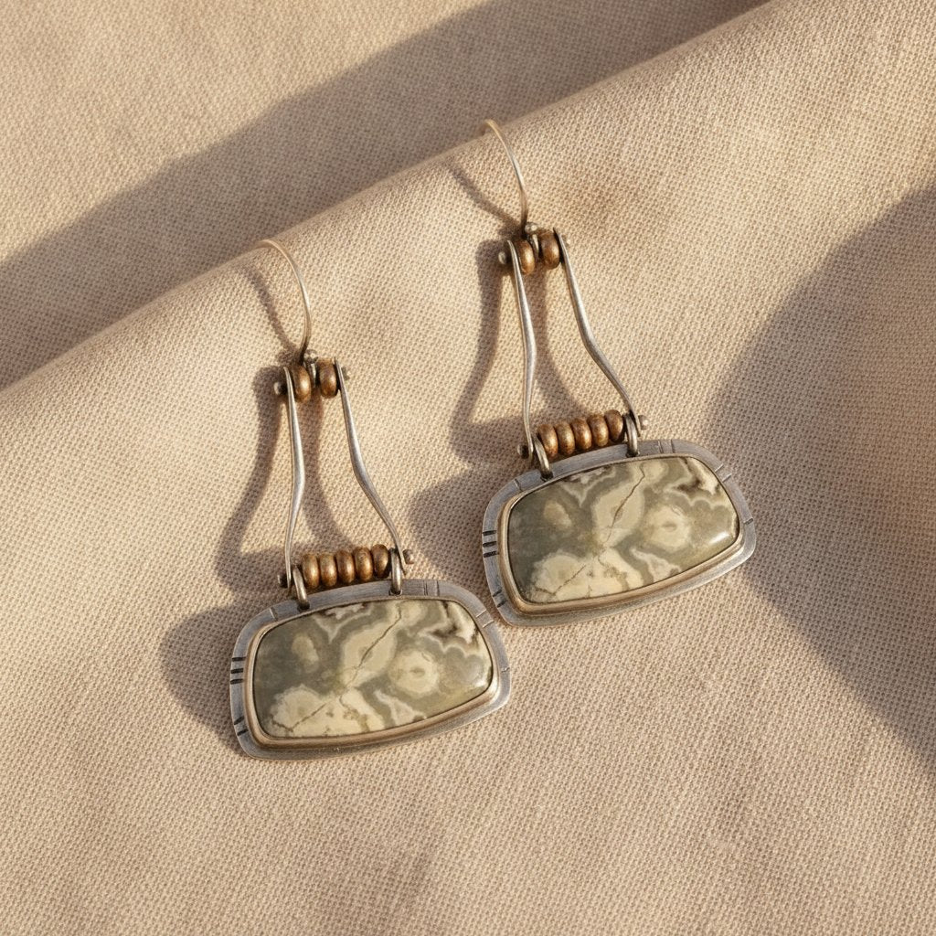 Fleur Vintage Earrings