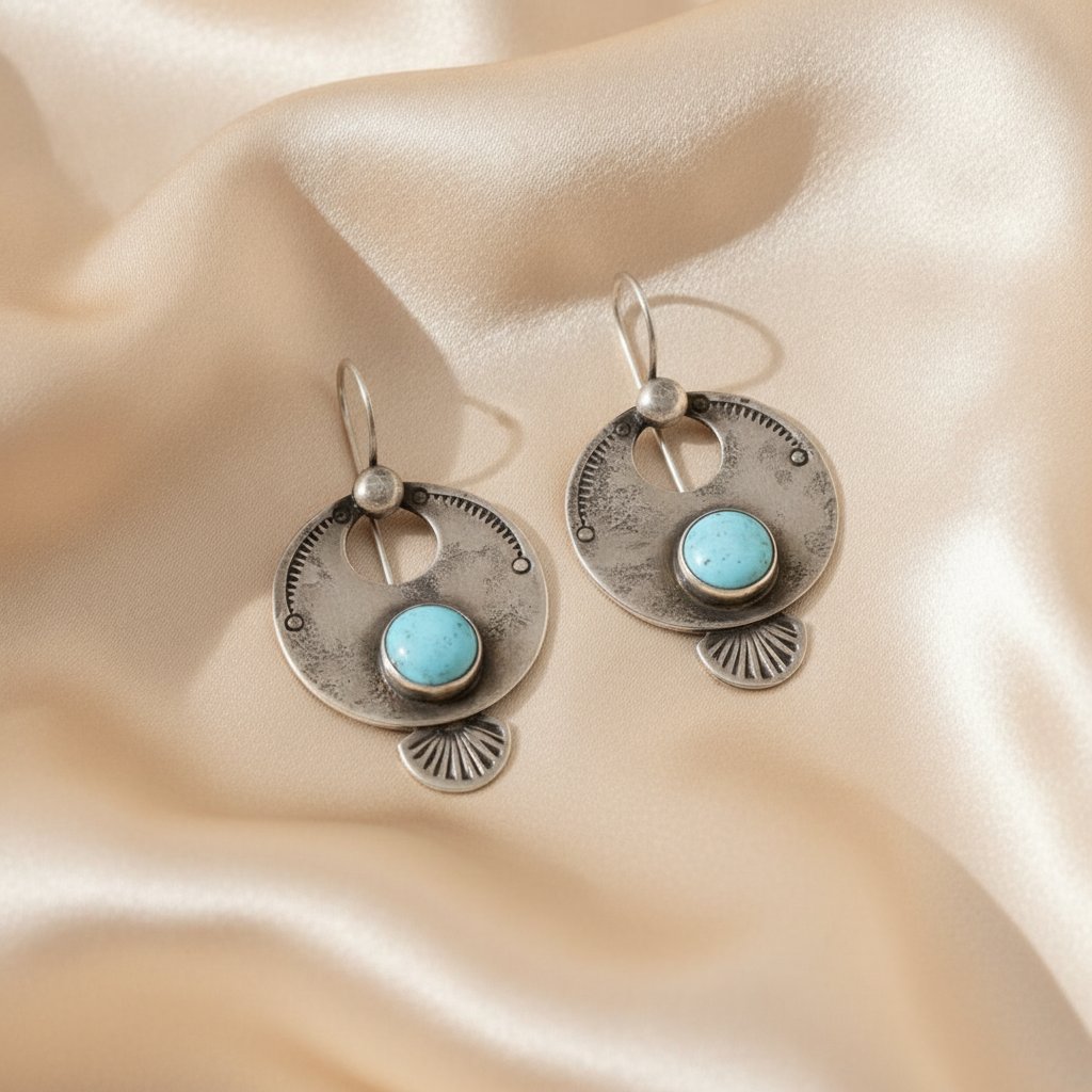 Fleur Silver Earrings