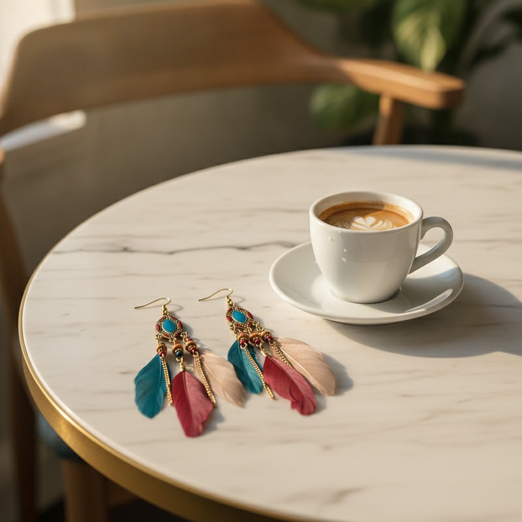 Fleur Vintage Earrings