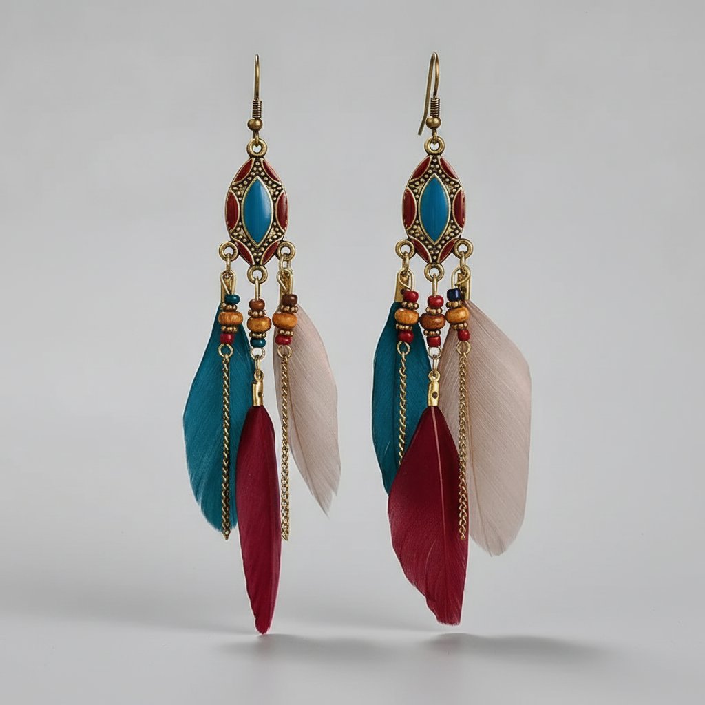 Fleur Vintage Earrings