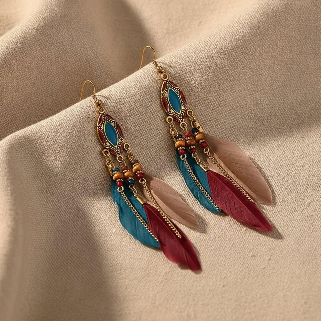 Fleur Vintage Earrings