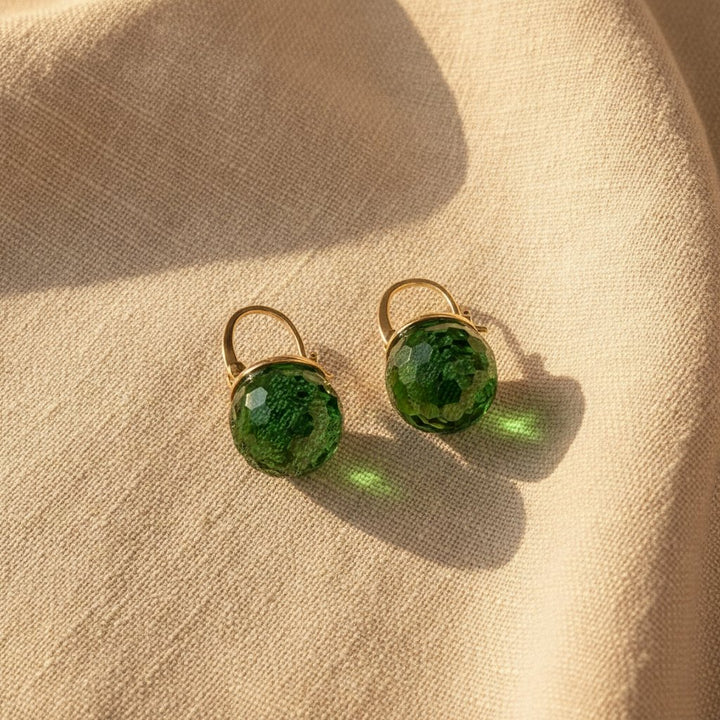Fleur Crystal Earrings