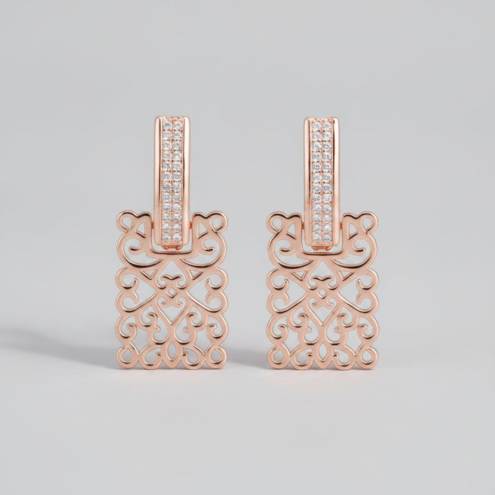 Fleur Zirconia Earrings