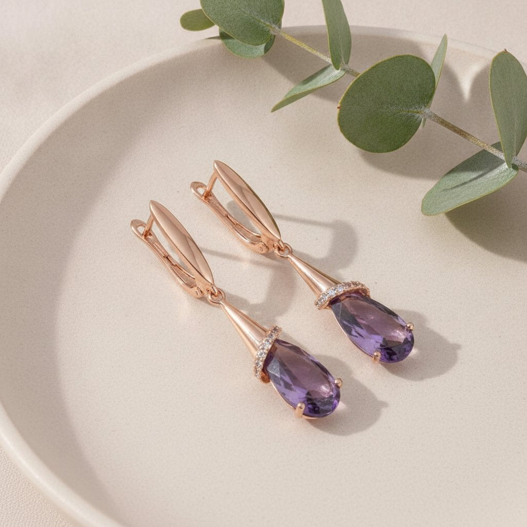 Fleur Zirconia Earrings