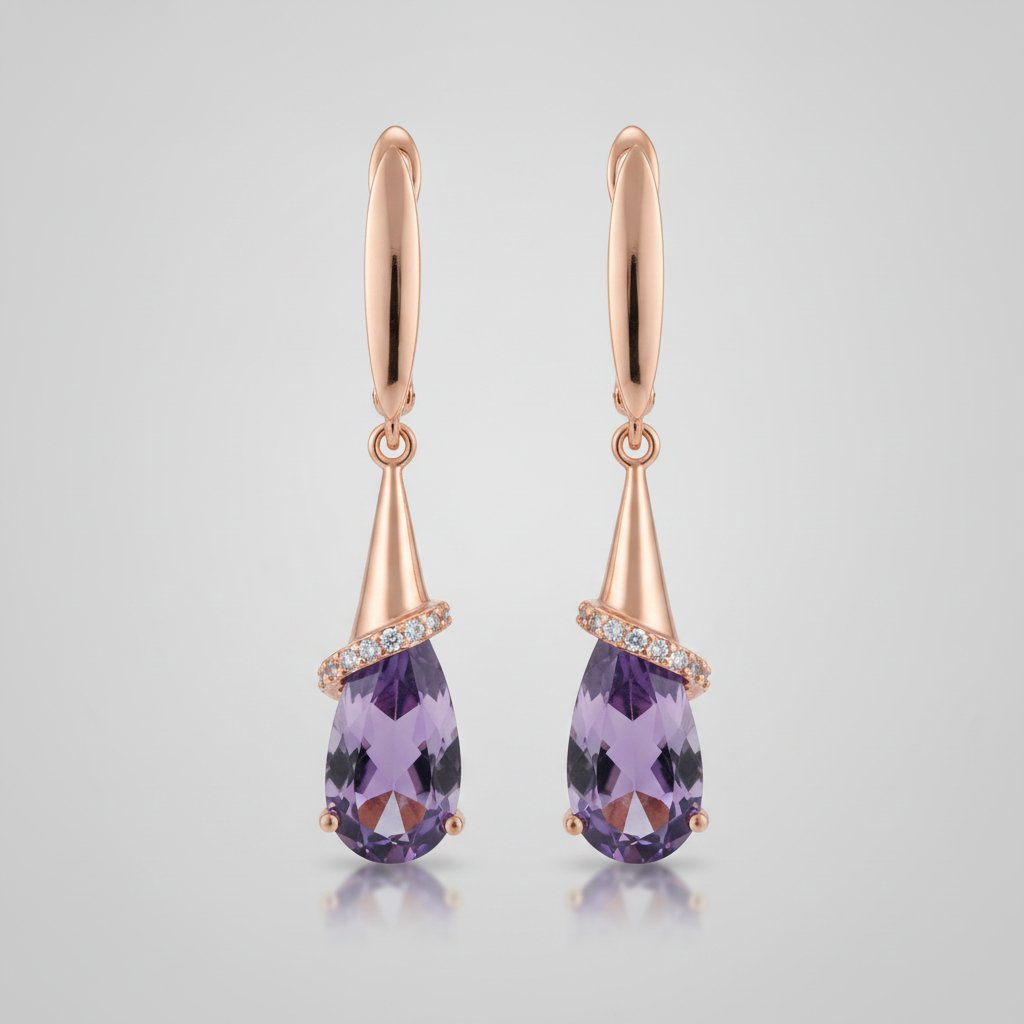 Fleur Zirconia Earrings