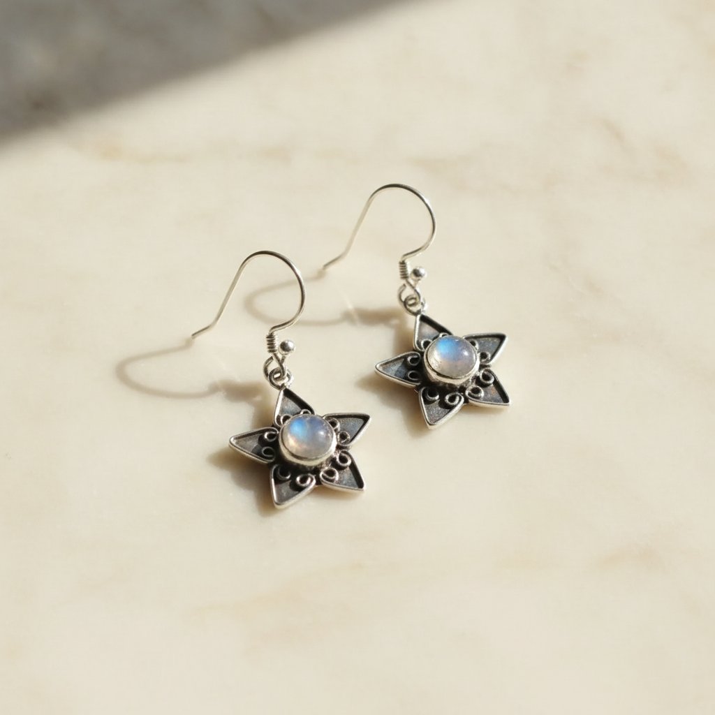 Ysolde Moonstone Earrings