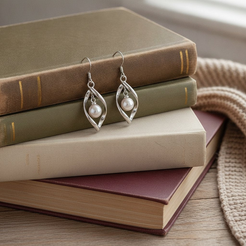 Ambre Pearl Earrings