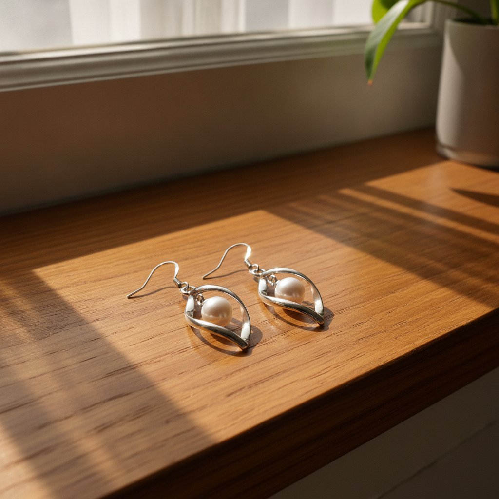 Ambre Pearl Earrings