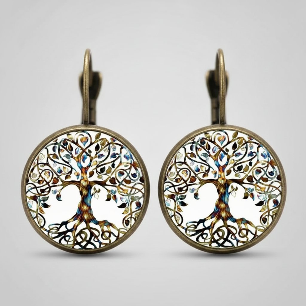 Ambre Vintage Earrings