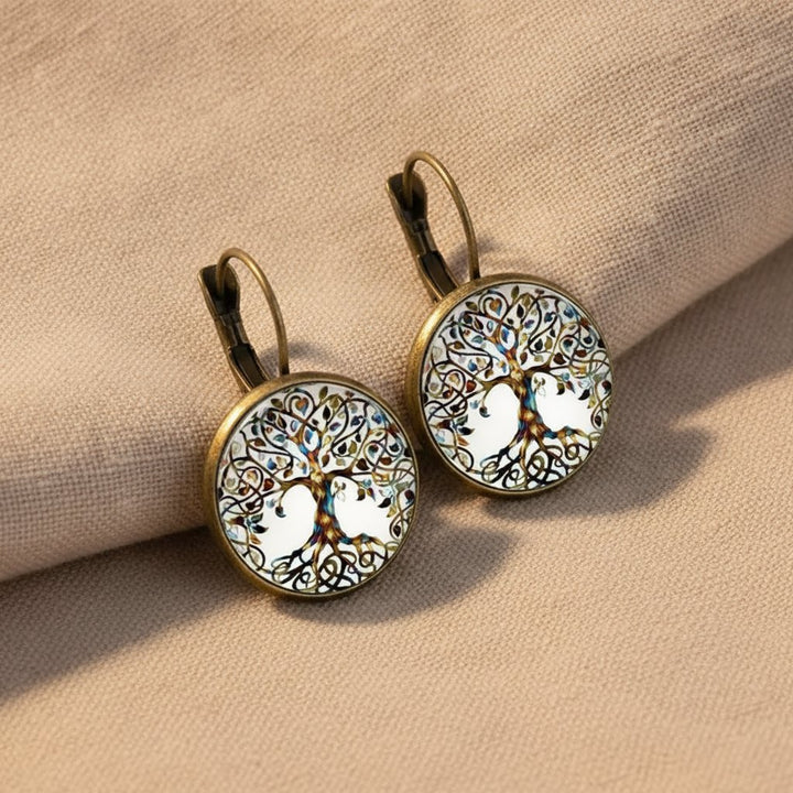 Ambre Vintage Earrings