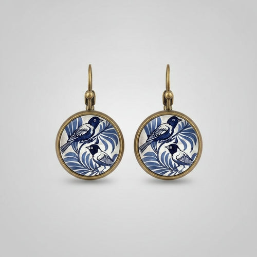 Ambre Vintage Earrings
