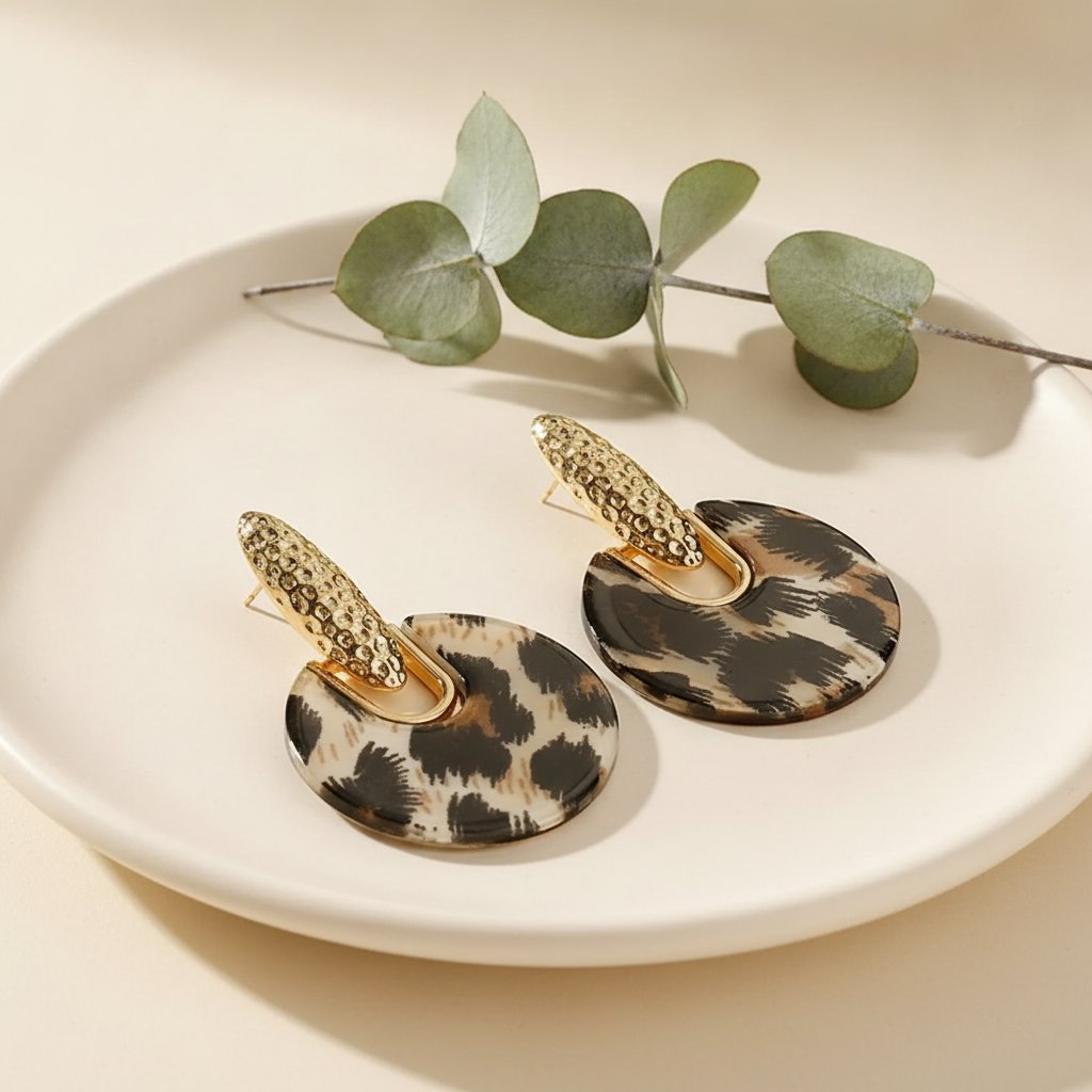 Ambre Gold Earrings