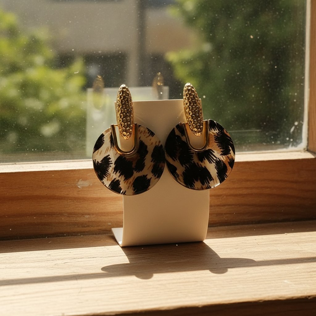 Ambre Gold Earrings