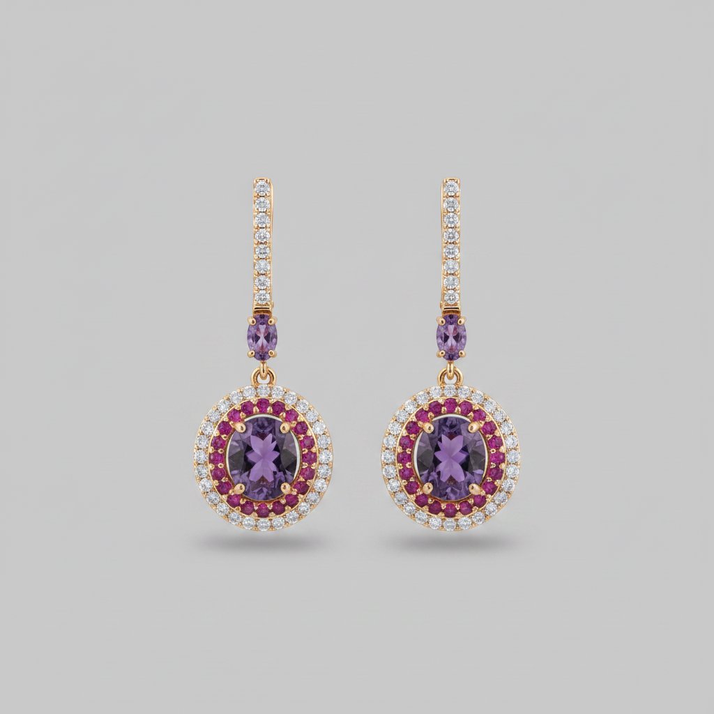 Ambre Gold Earrings
