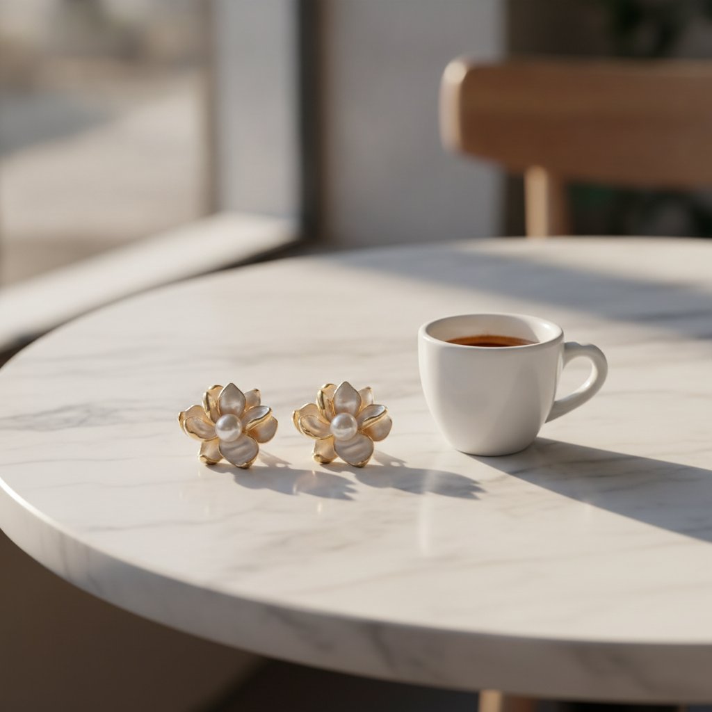 Romy Pearl Earrings