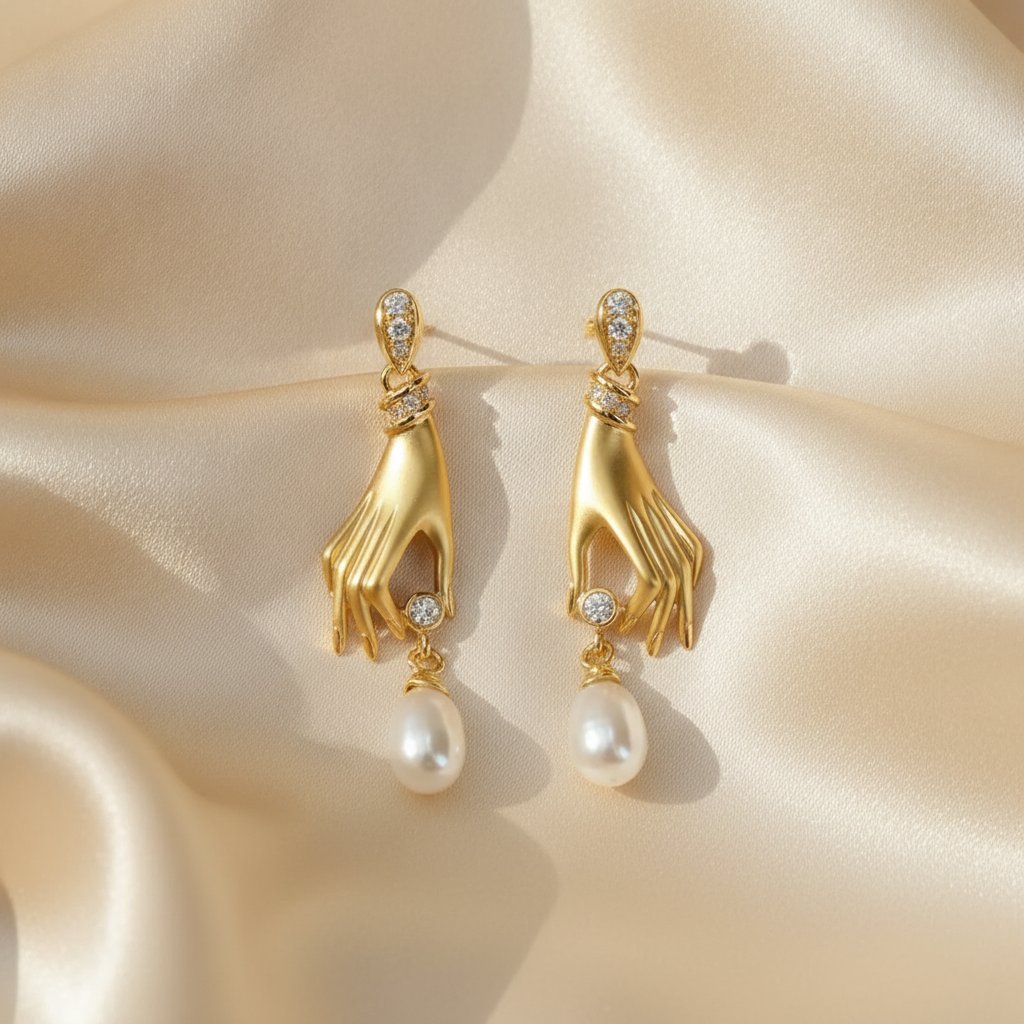 Romy Pearl Earrings