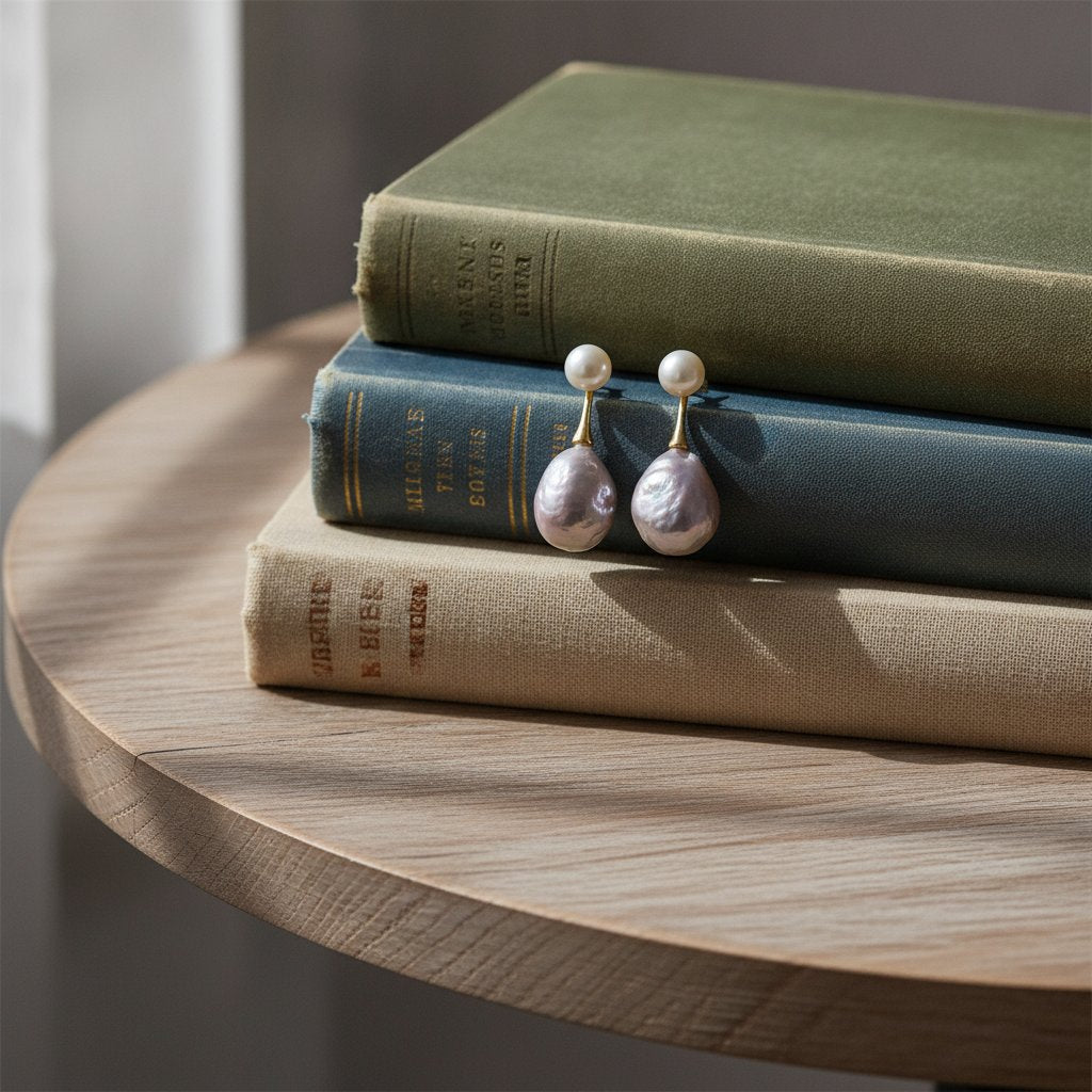Romy Pearl Earrings