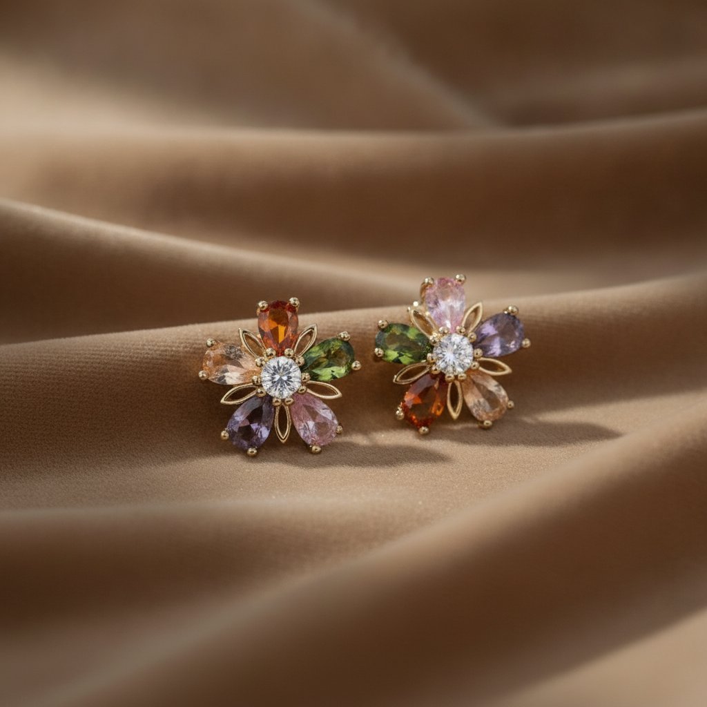 Romy Crystal Earrings
