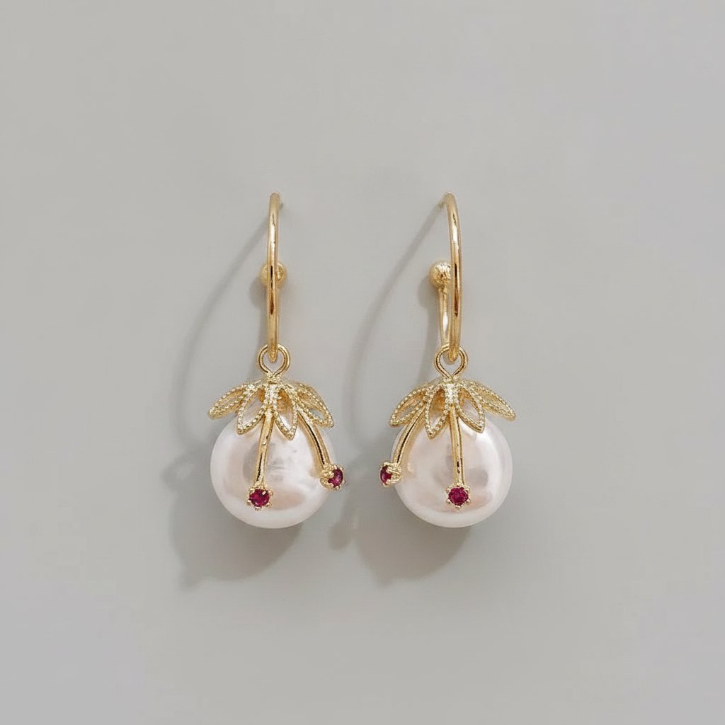 Romy Pearl Earrings