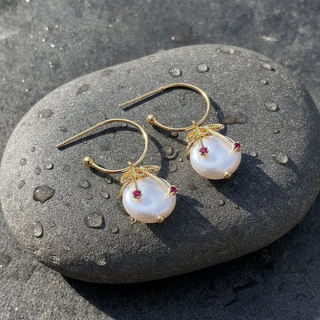 Romy Pearl Earrings