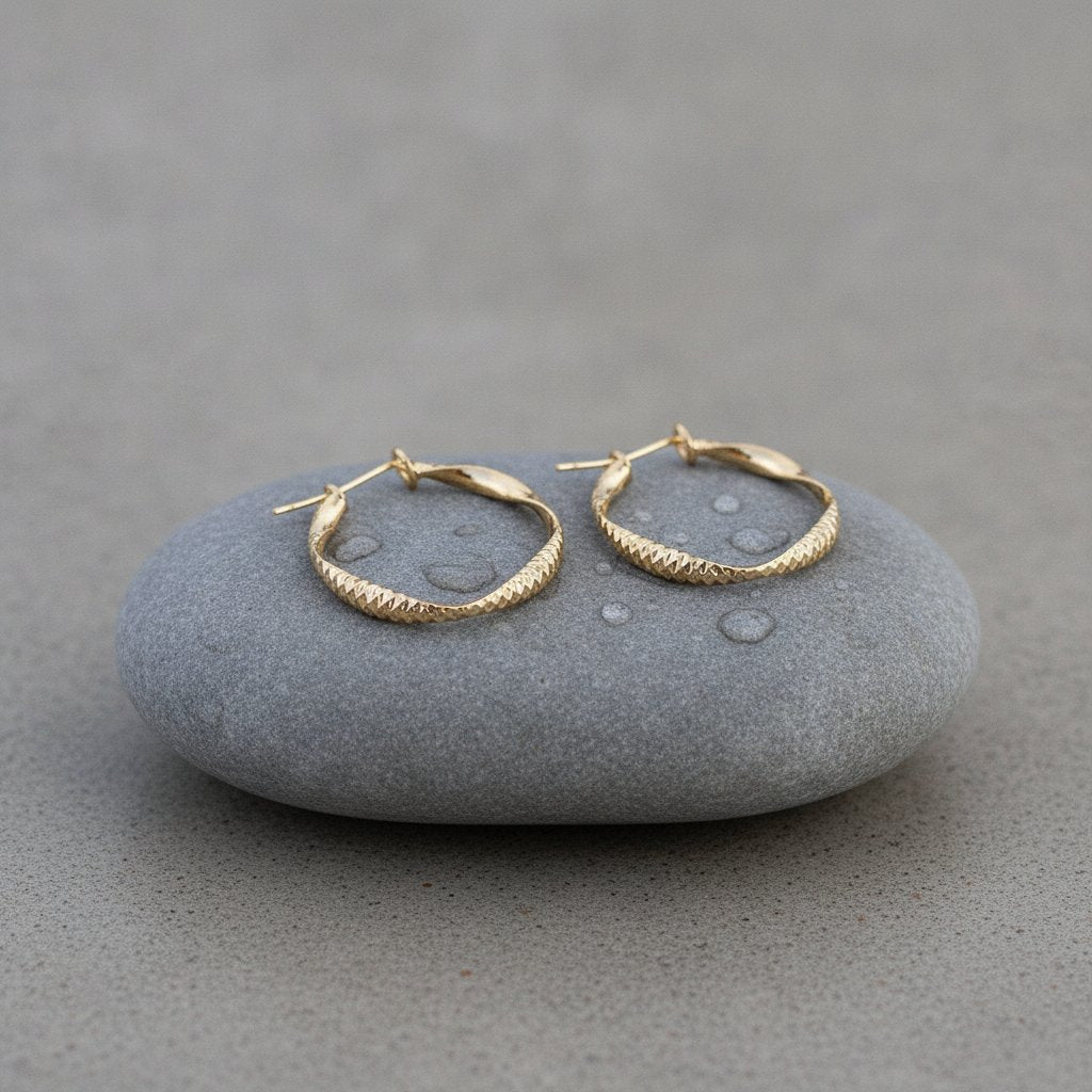 Sereia Gold Earrings