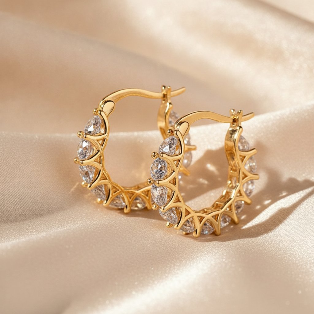 Sereia Gold Earrings