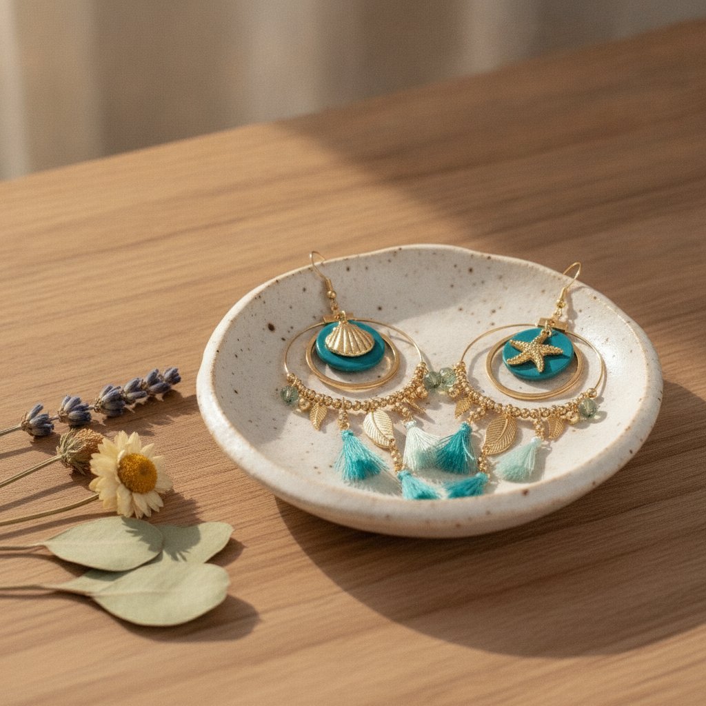 Sereia Gold Earrings