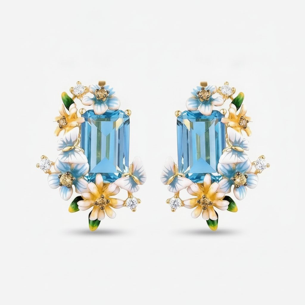 Sereia Crystal Earrings