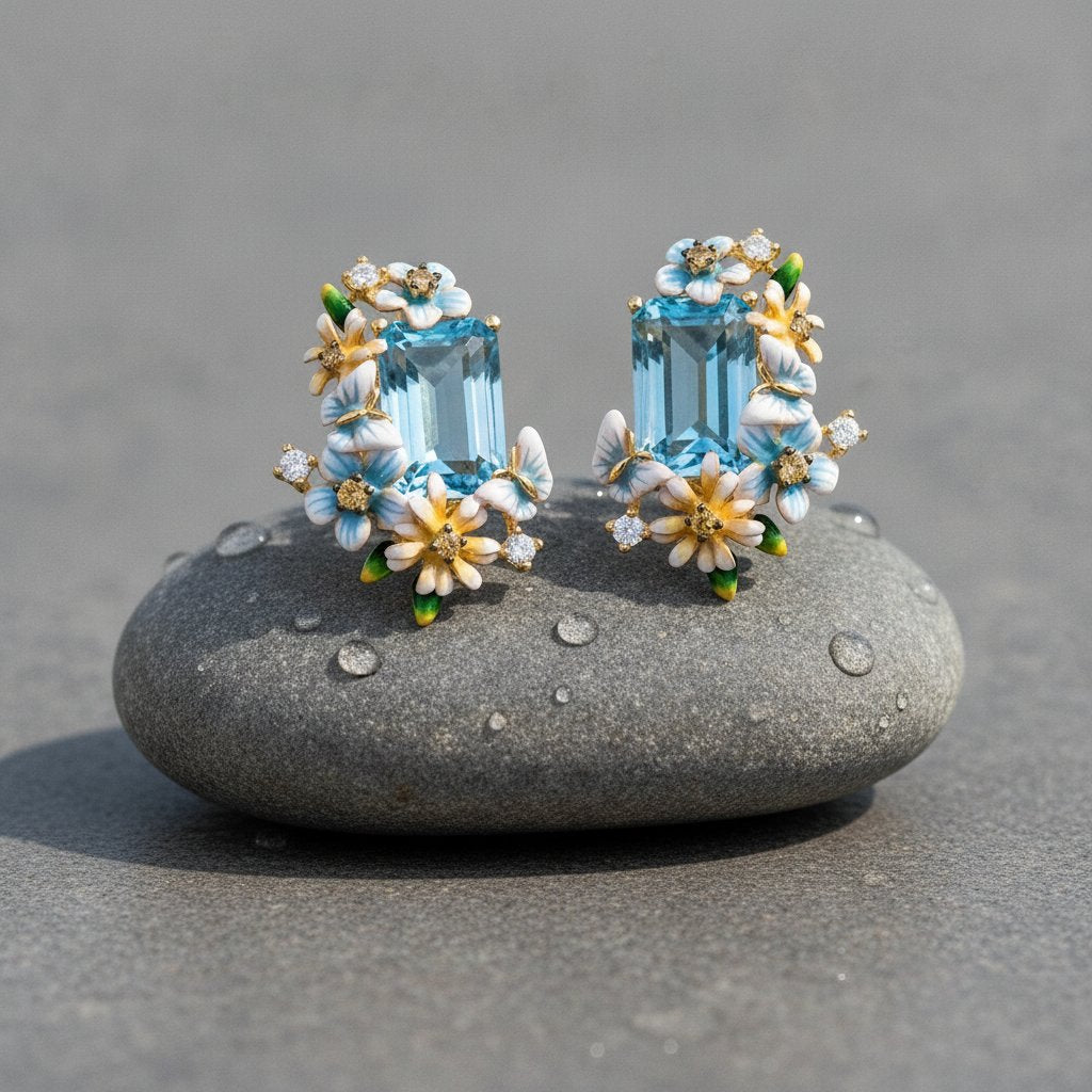 Sereia Crystal Earrings